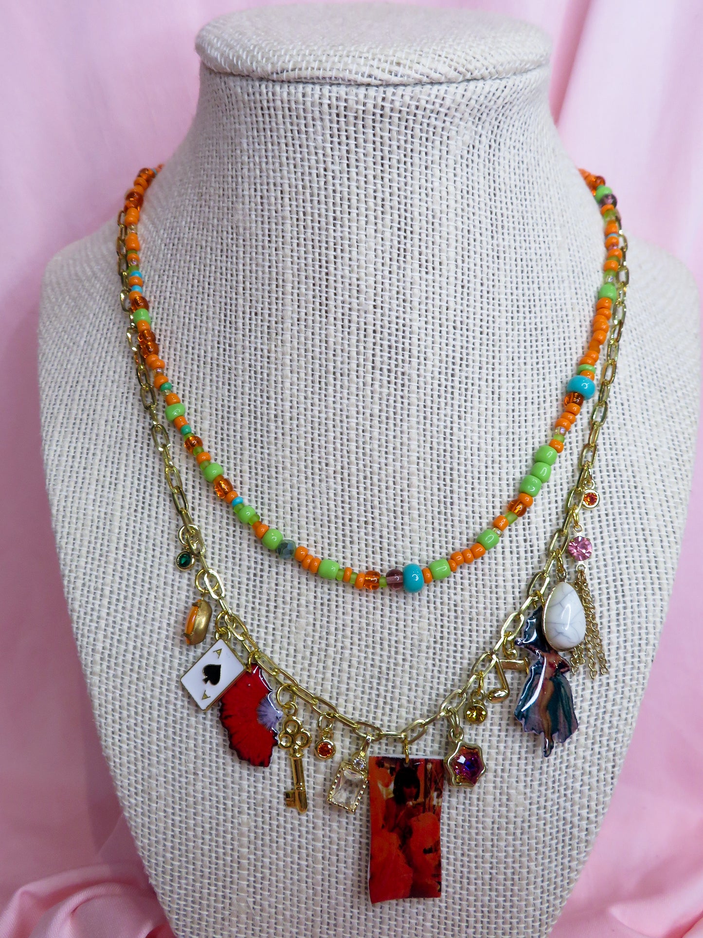 The Last Showgirl Charm Necklace