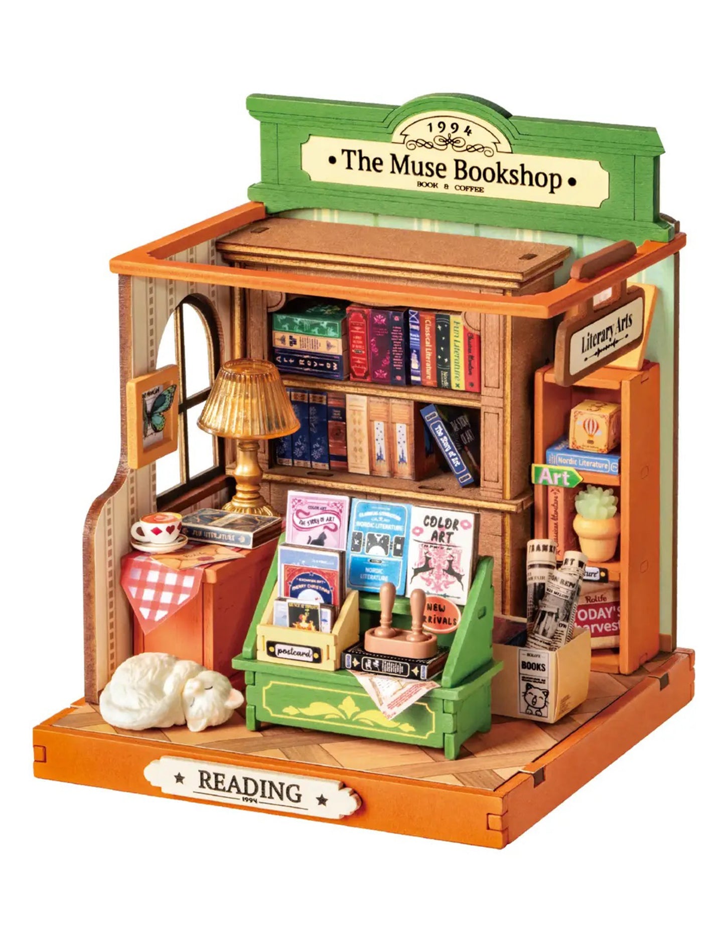 The Muse Bookshop Mini House Kit