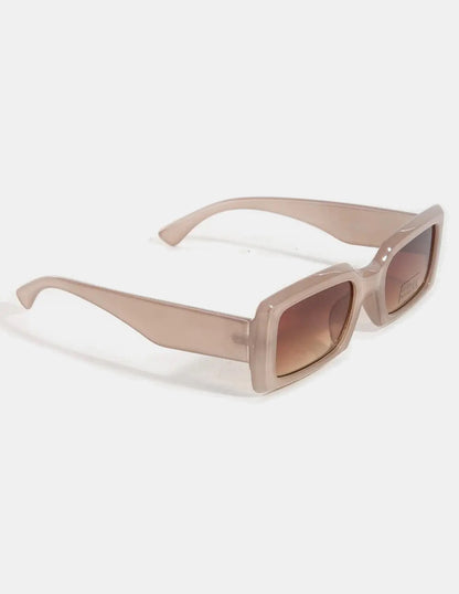 Thick Frame Rectangle Sunglasses