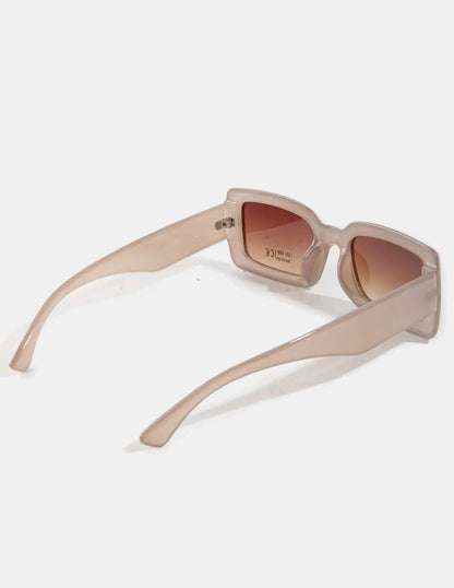Thick Frame Rectangle Sunglasses