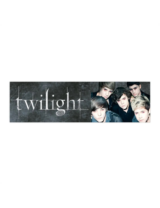 Twilight One Direction Bumper Sticker