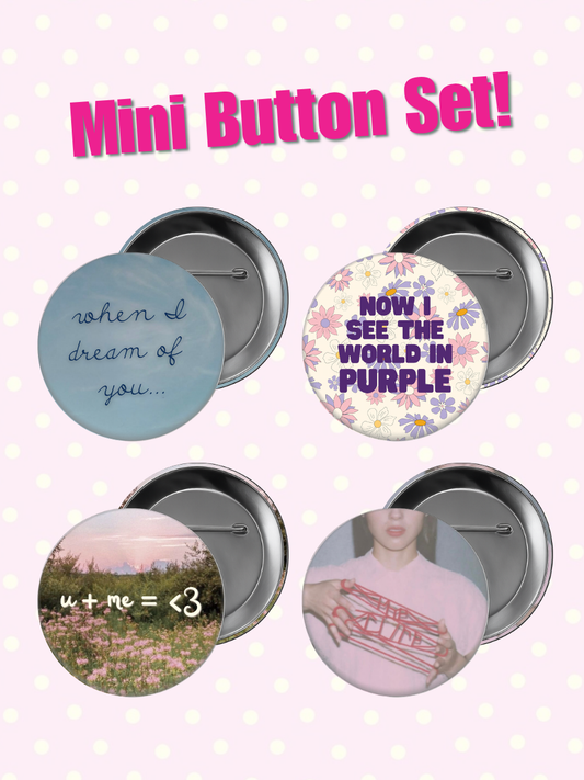 Unraveled Mini Button Set