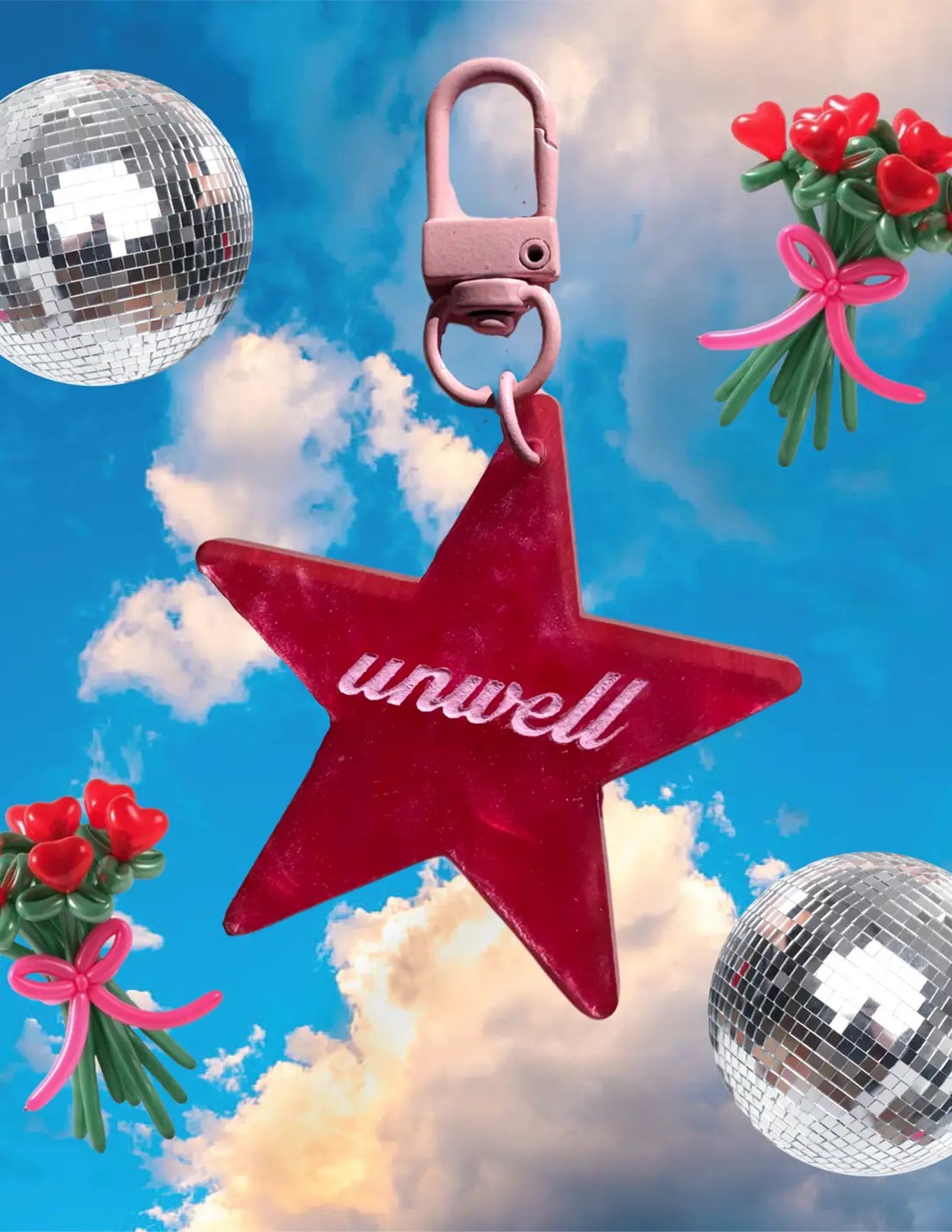 Unwell Keychain