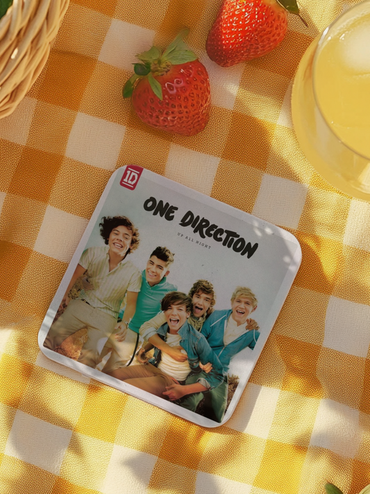 Up All Night Ceramic Coaster