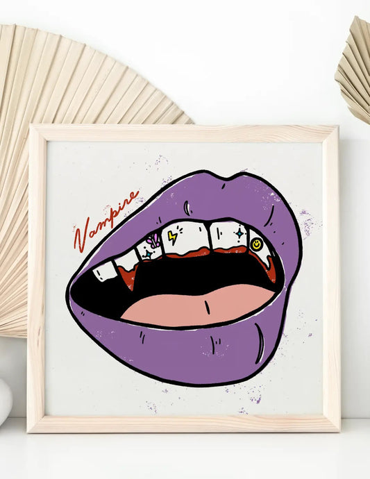 Vampire Print