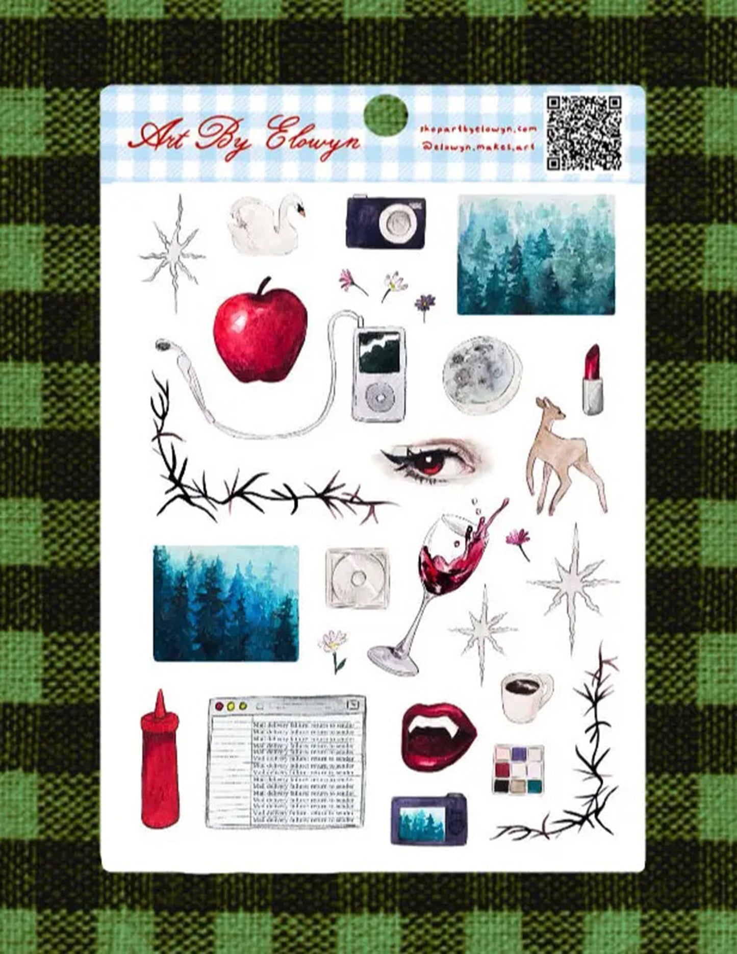 Vampires Sticker Sheet