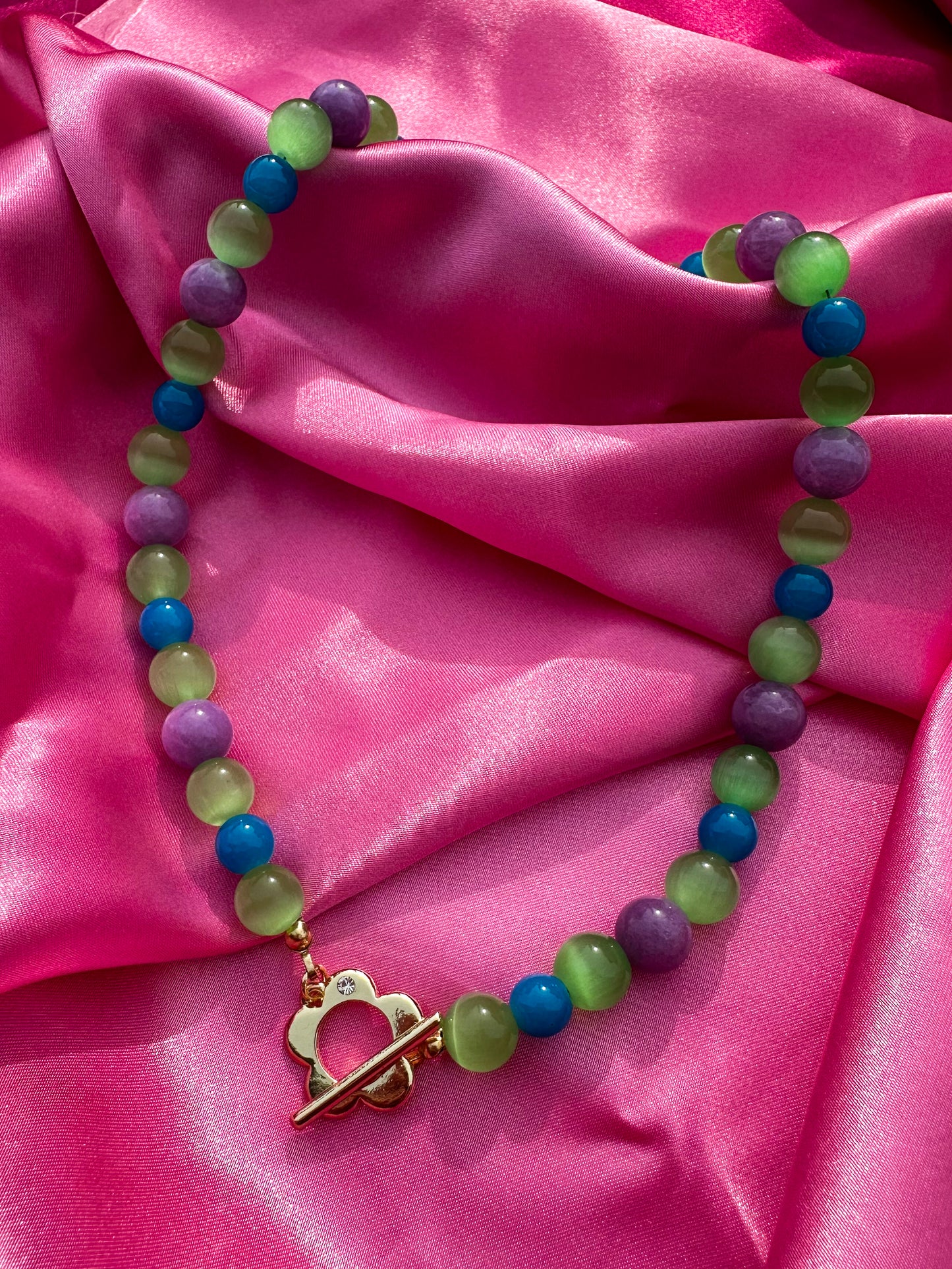 Violet Moss Necklace