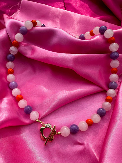Violet Sunset Necklace