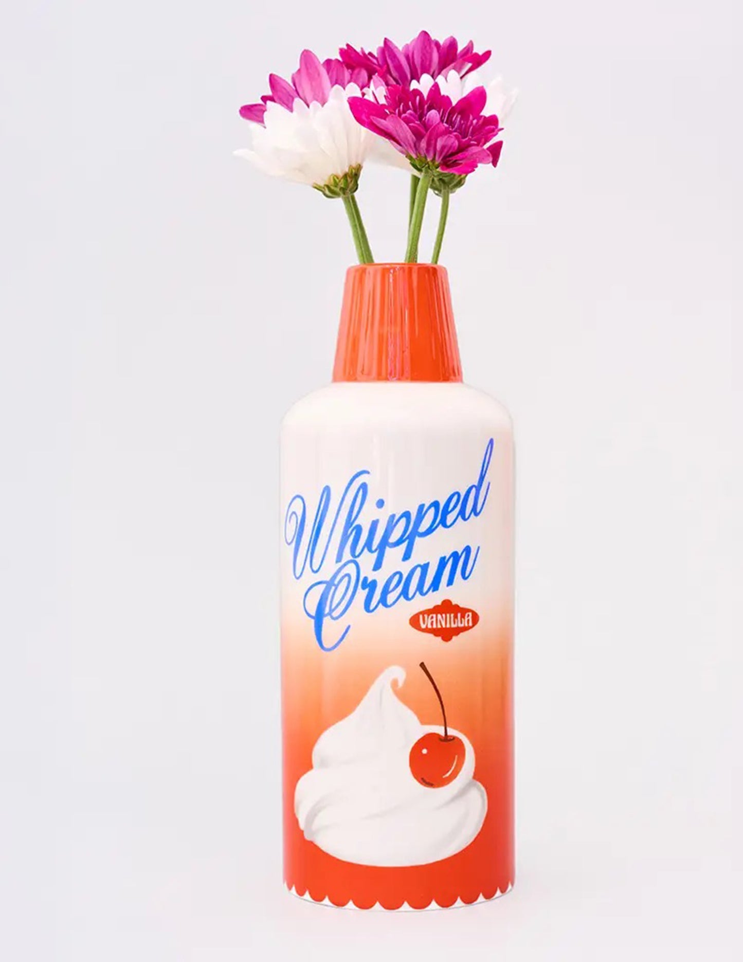 Whipped Cream Ceramic Vase