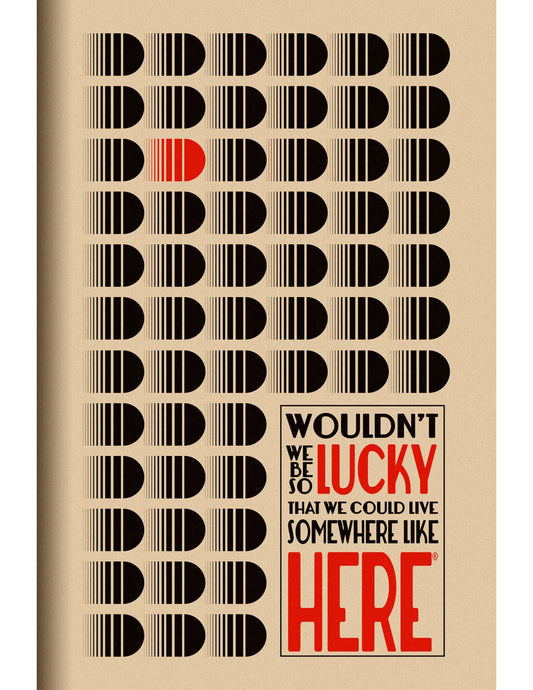 Wouldn't We Be So Lucky Postcard