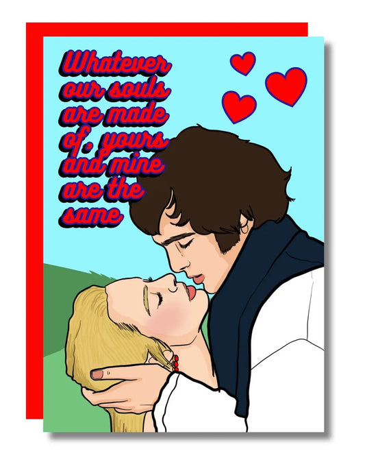 Wuthering Heights Love Card