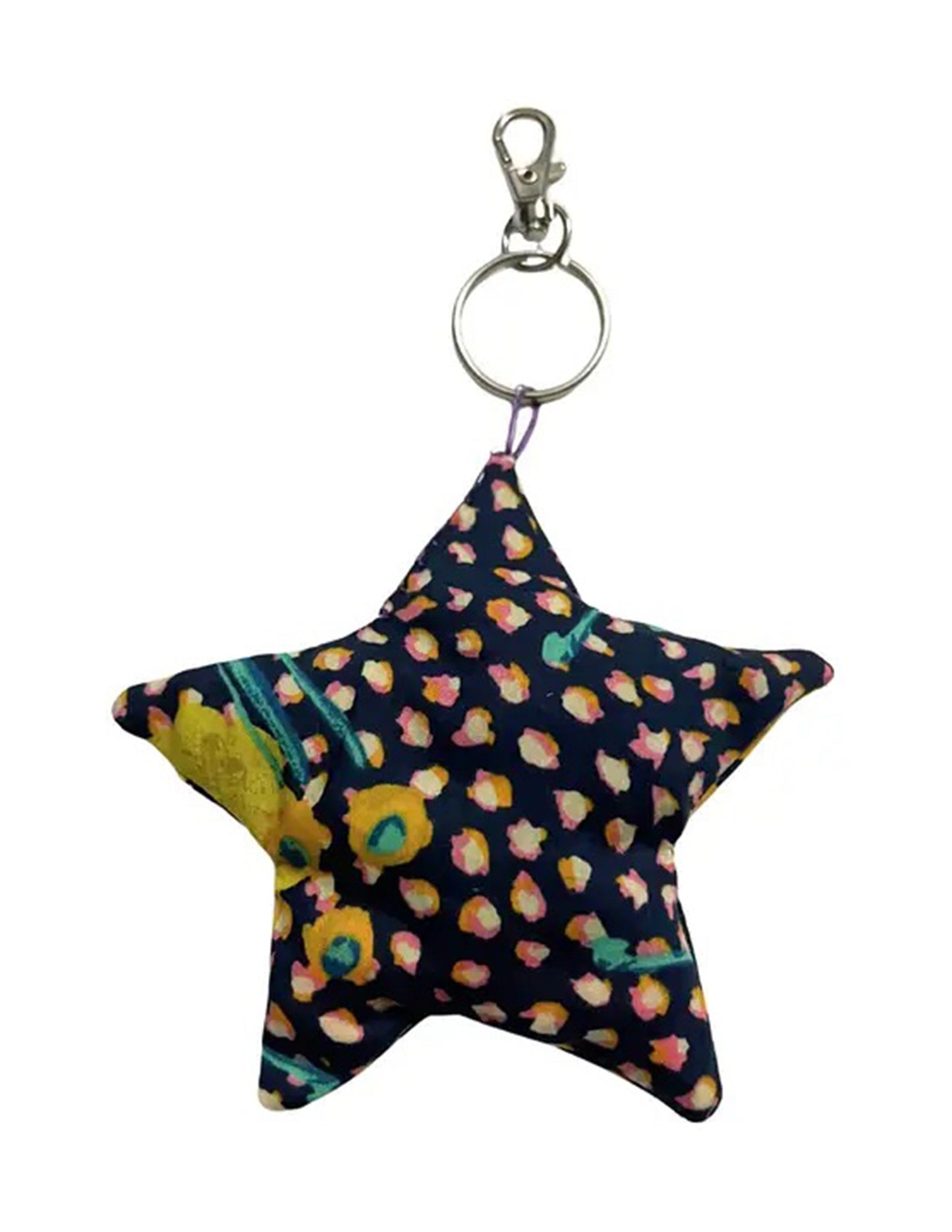 Yellow Flowers Bag Charm