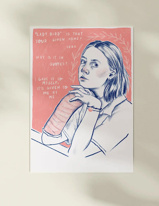 Your Given Name Lady Bird Print