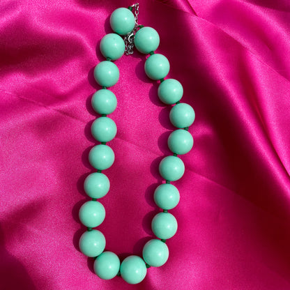 Bubblegum Bead Necklaces